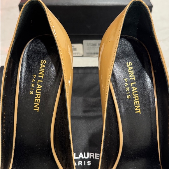 Saint Laurent Paris Skinny Patent Leather Pumps 😍 - Picture 3 of 8